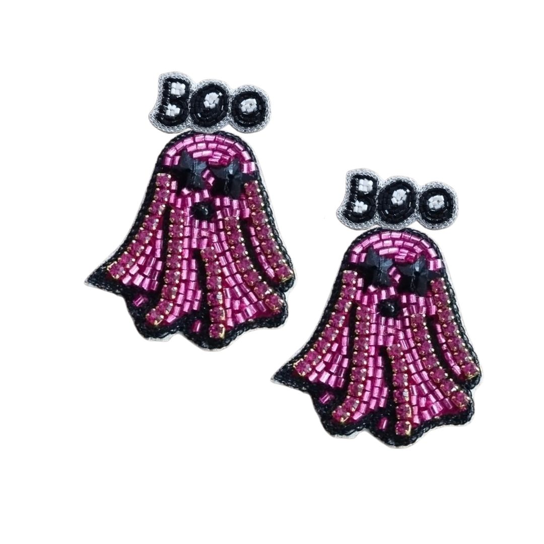 Boo with Ghost Earrings