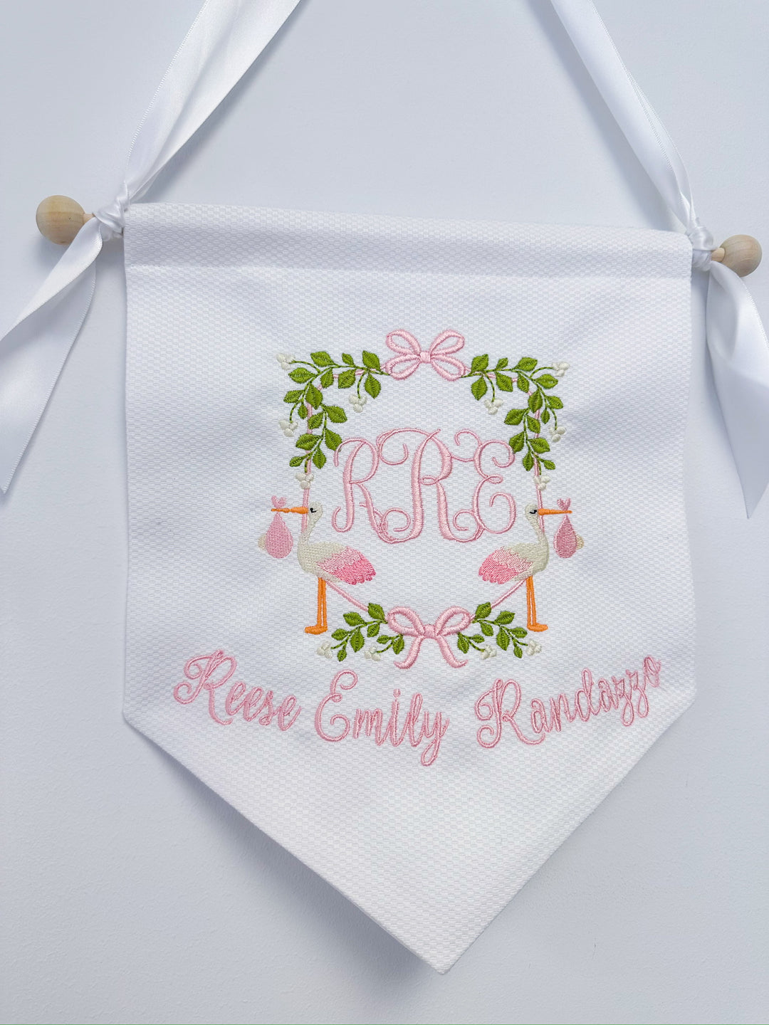 Nursery Embroidered Banner