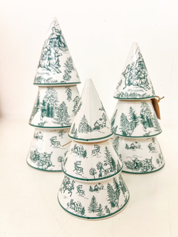 Small Green Toile Tree