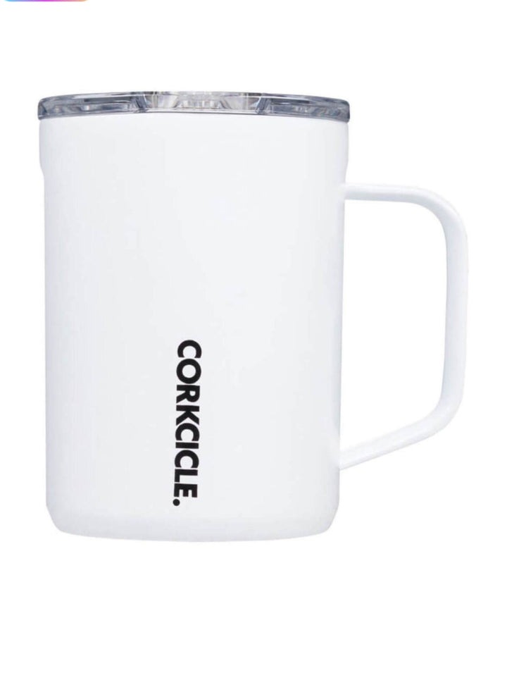 16 oz Gloss White Mug