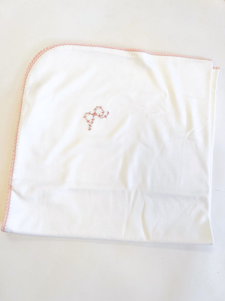 Pretty Bows Receiving Blanket