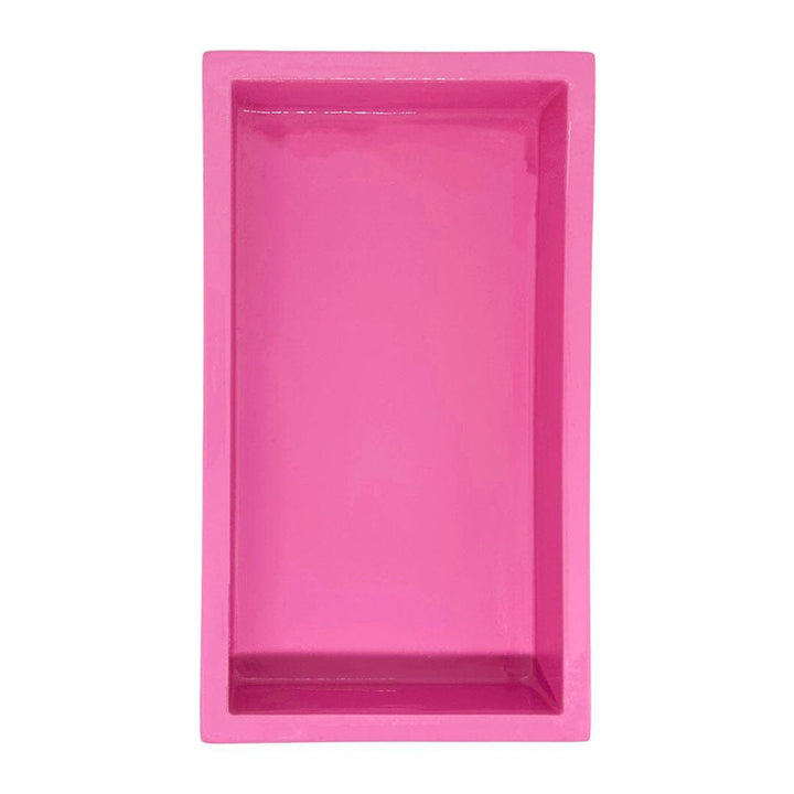 Pink Bamboo Guest Towel Holder