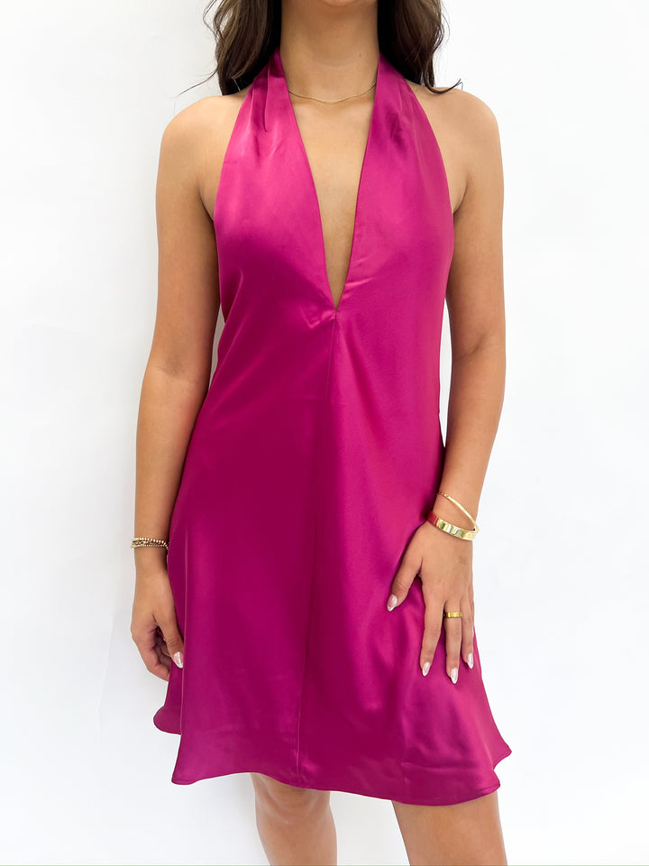Fucshia Larissa Dress