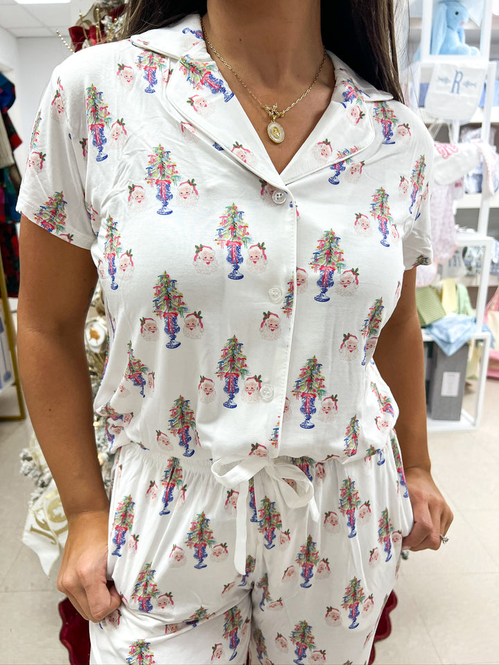 Sassy Santa Pajama Pant Set