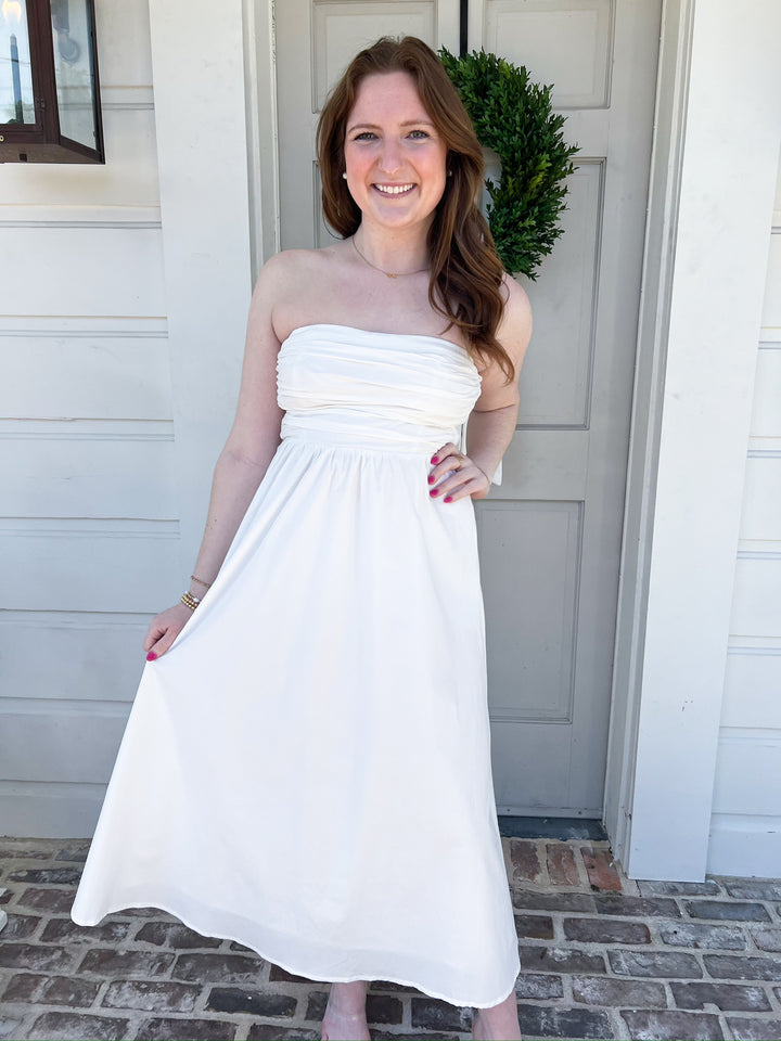 Off White Nellie Maxi Dress