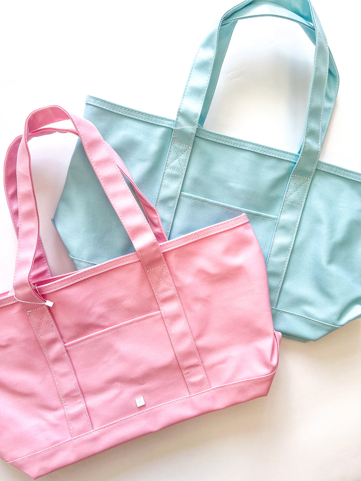 Peony Coated Canvas Medium Tote
