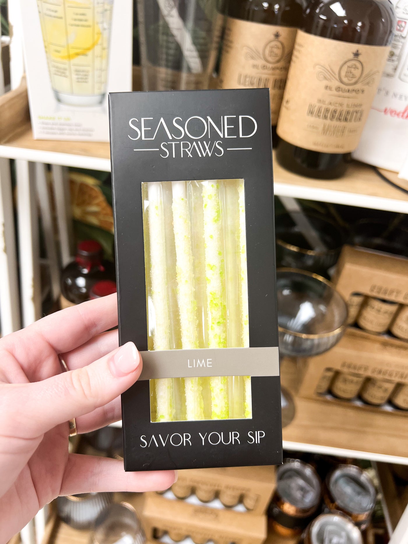 Seasoned Straws