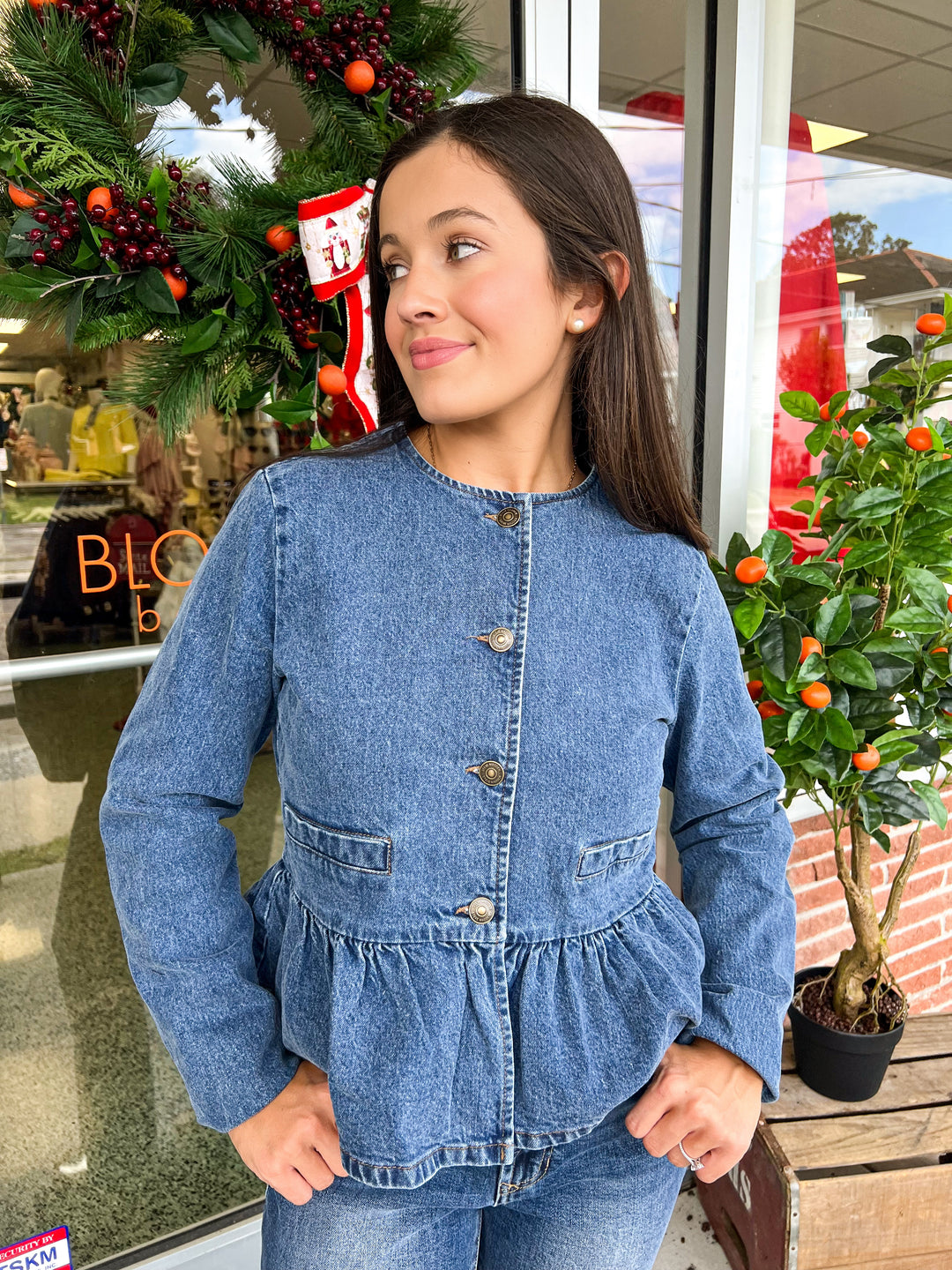 Denim Abigayle Blazer