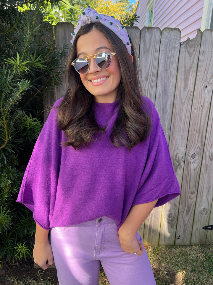 Deep Purple Sally Sweater