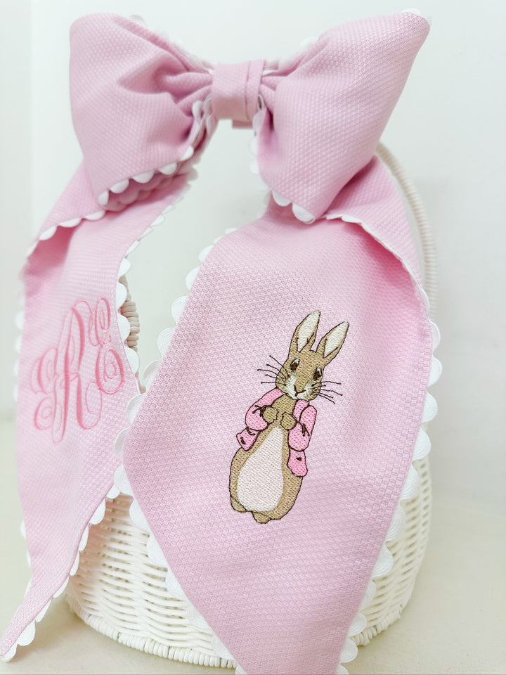 Peter Rabbit Embroidered Bow Sash