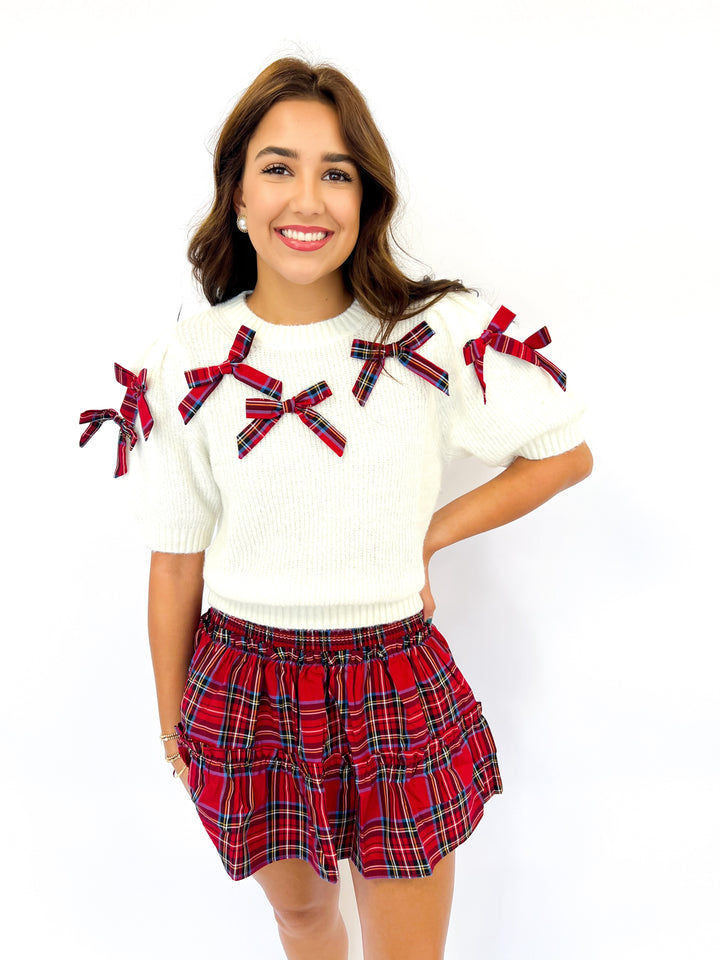Hollin Plaid Skirt