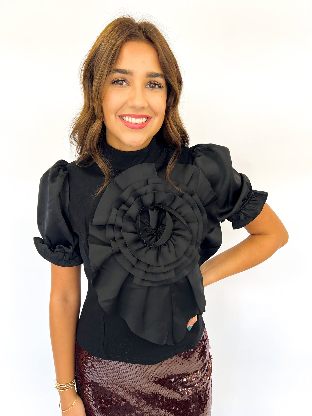Black Elegance Top