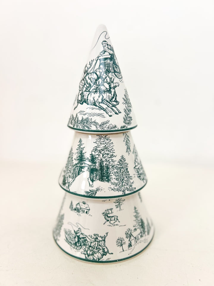 Large Green Toile Tree