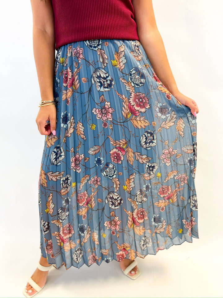 Coppola Cadet Blue Skirt