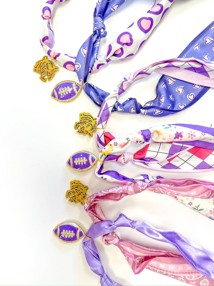 Scarf Charm Necklace