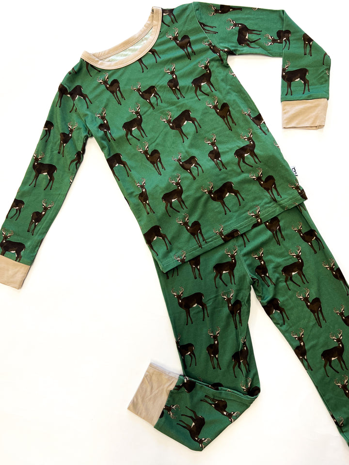 Whitetail Deer Pant Set Pajamas