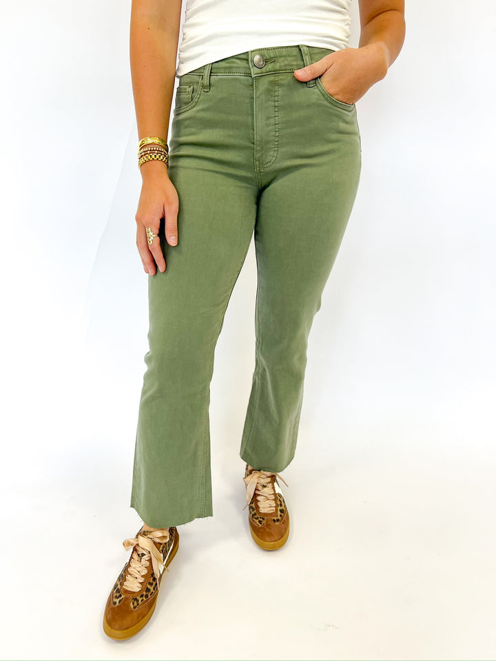 Sage Green Kelsey High Rise