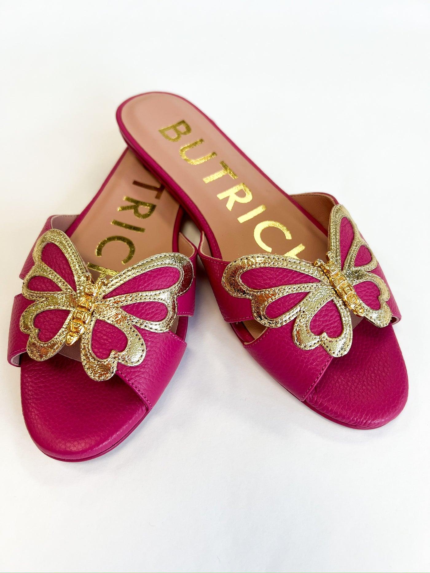 Pink Butterfly Sandals