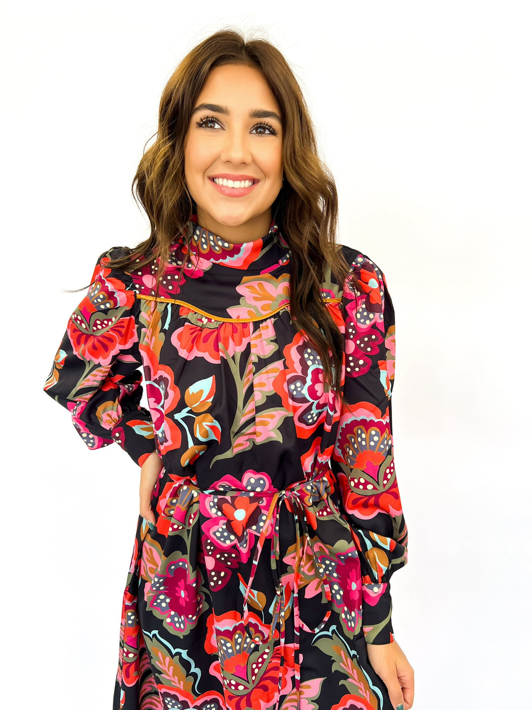 Cosmic Floral Ryder Dress