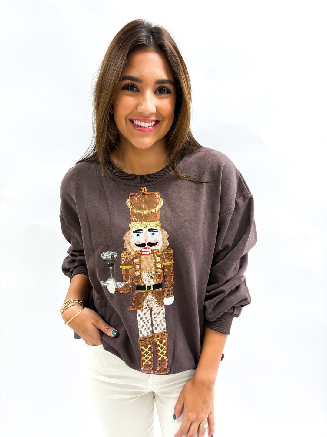 Espresso Martini Nutcracker Sweatshirt