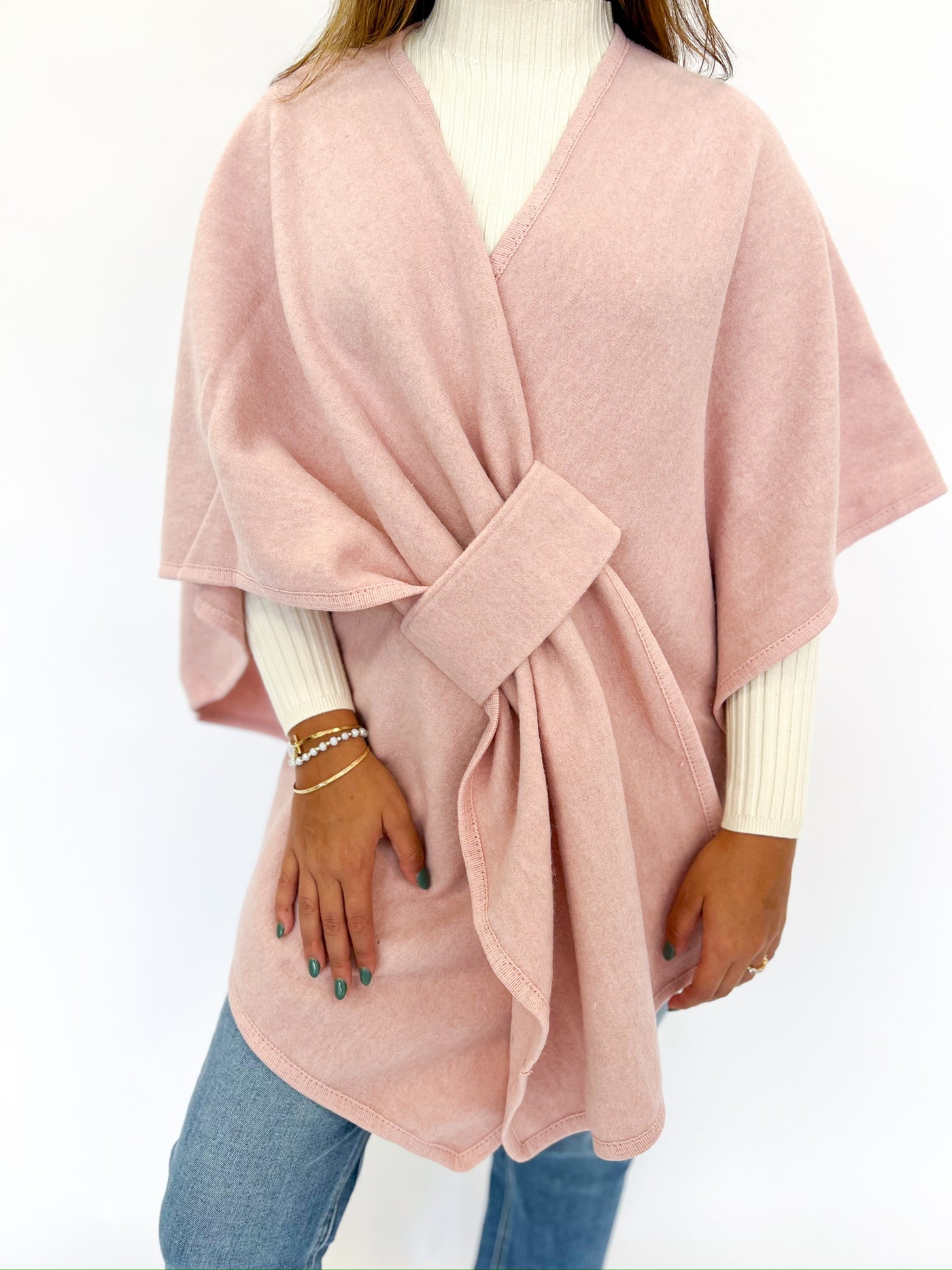 Blush Knit Wrap