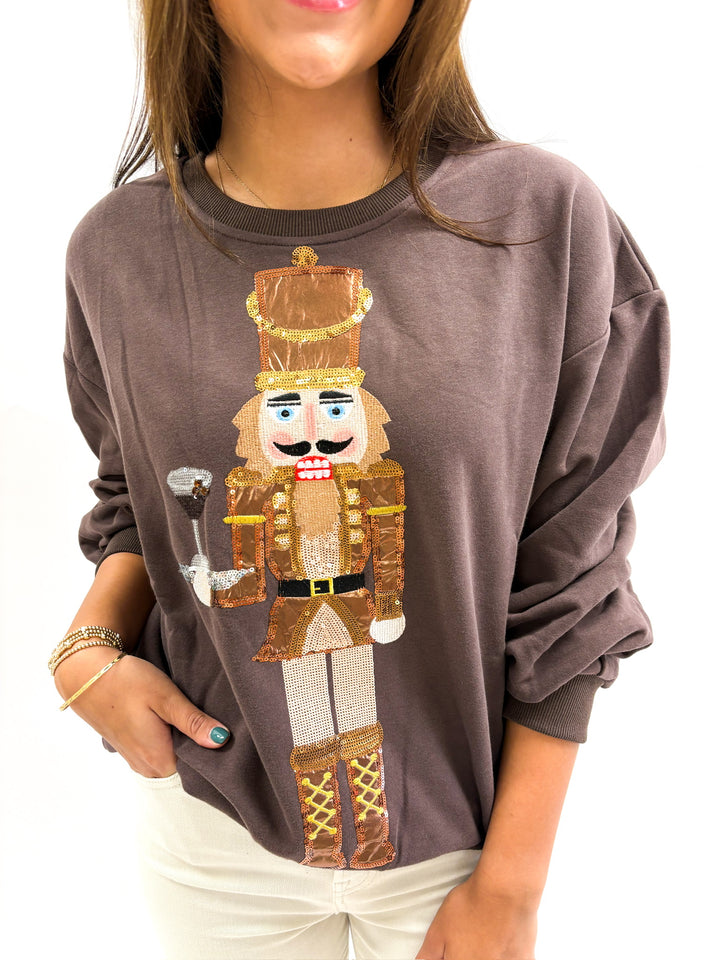 Espresso Martini Nutcracker Sweatshirt