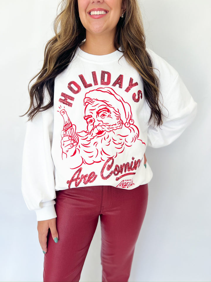 Holiday Coca-Cola Sweatshirt