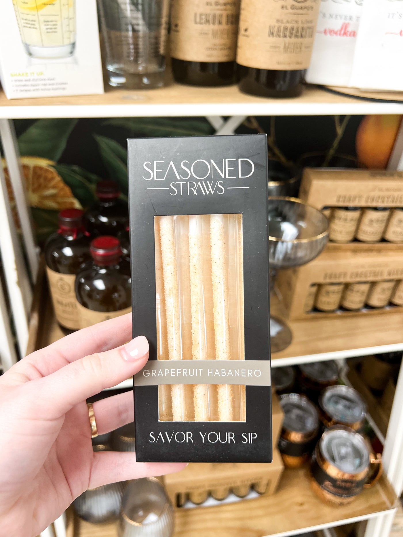 Seasoned Straws