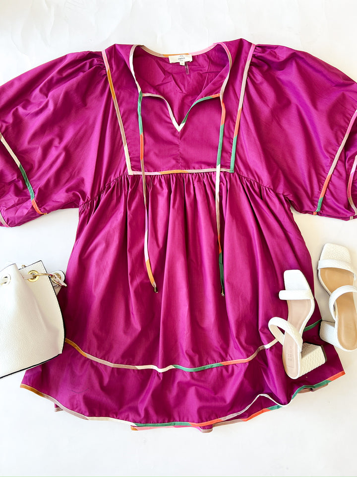 Pretty Plum Dress