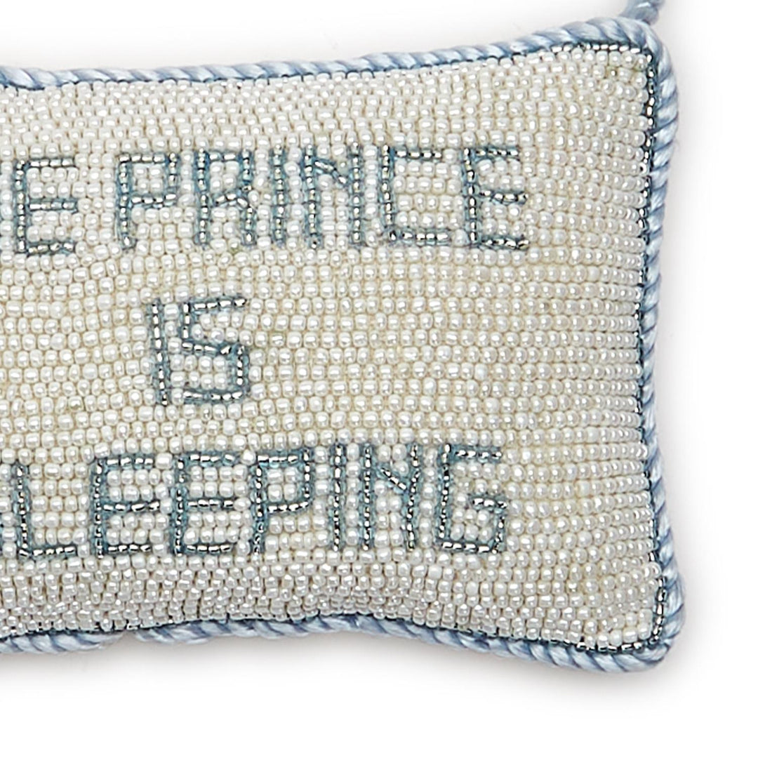 Beaded Prince/Princess Door Hanger Pillow