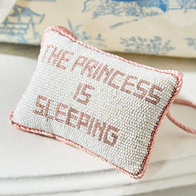 Beaded Prince/Princess Door Hanger Pillow