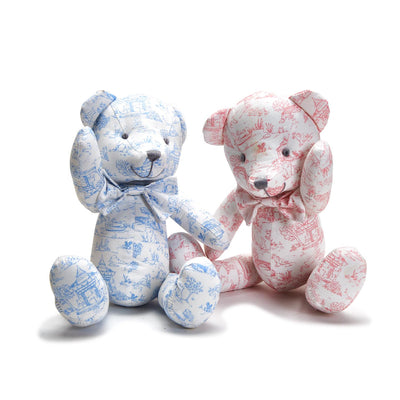 Toile Teddy Bear