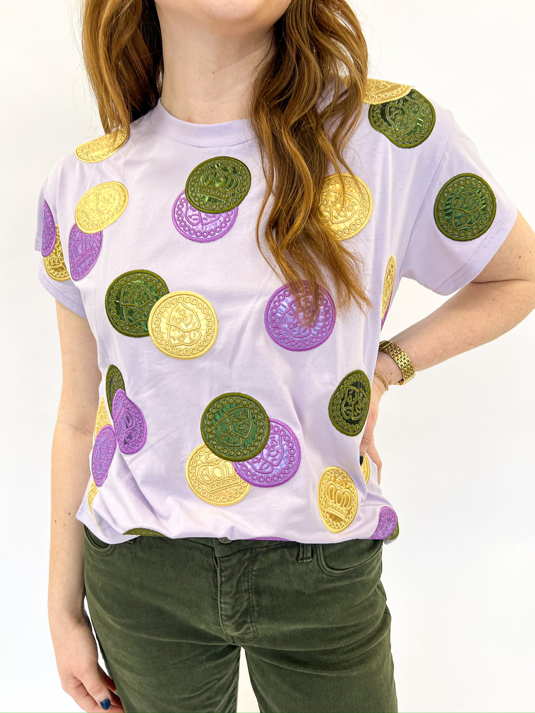 Mardi Gras Doubloon Tee