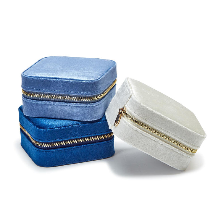 Velvet Travel Jewelry Box