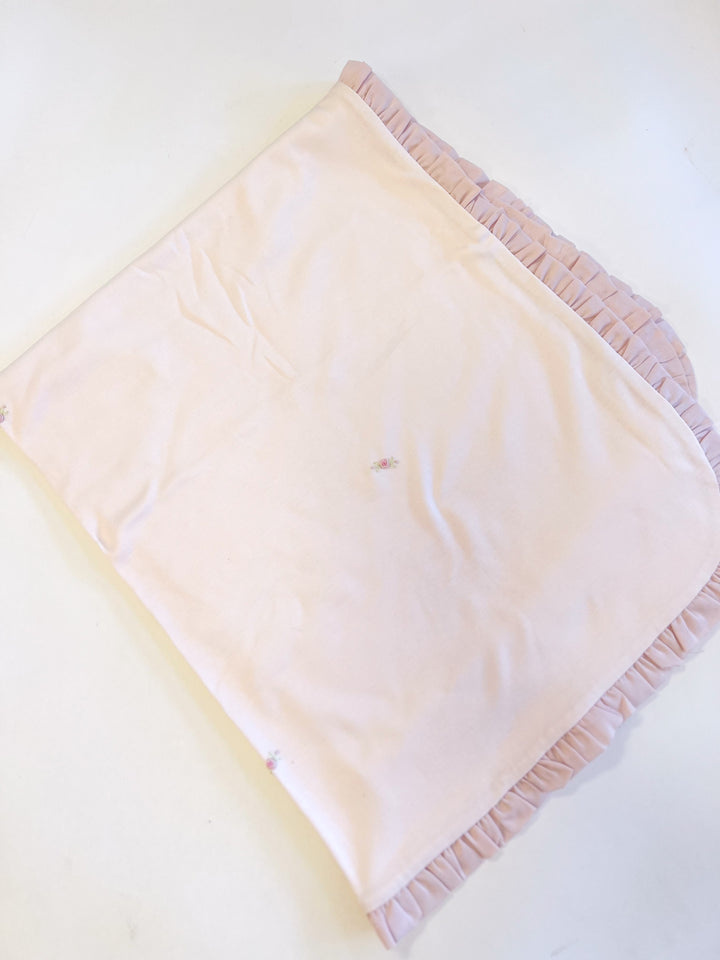 Sweet Roses Receiving Blanket