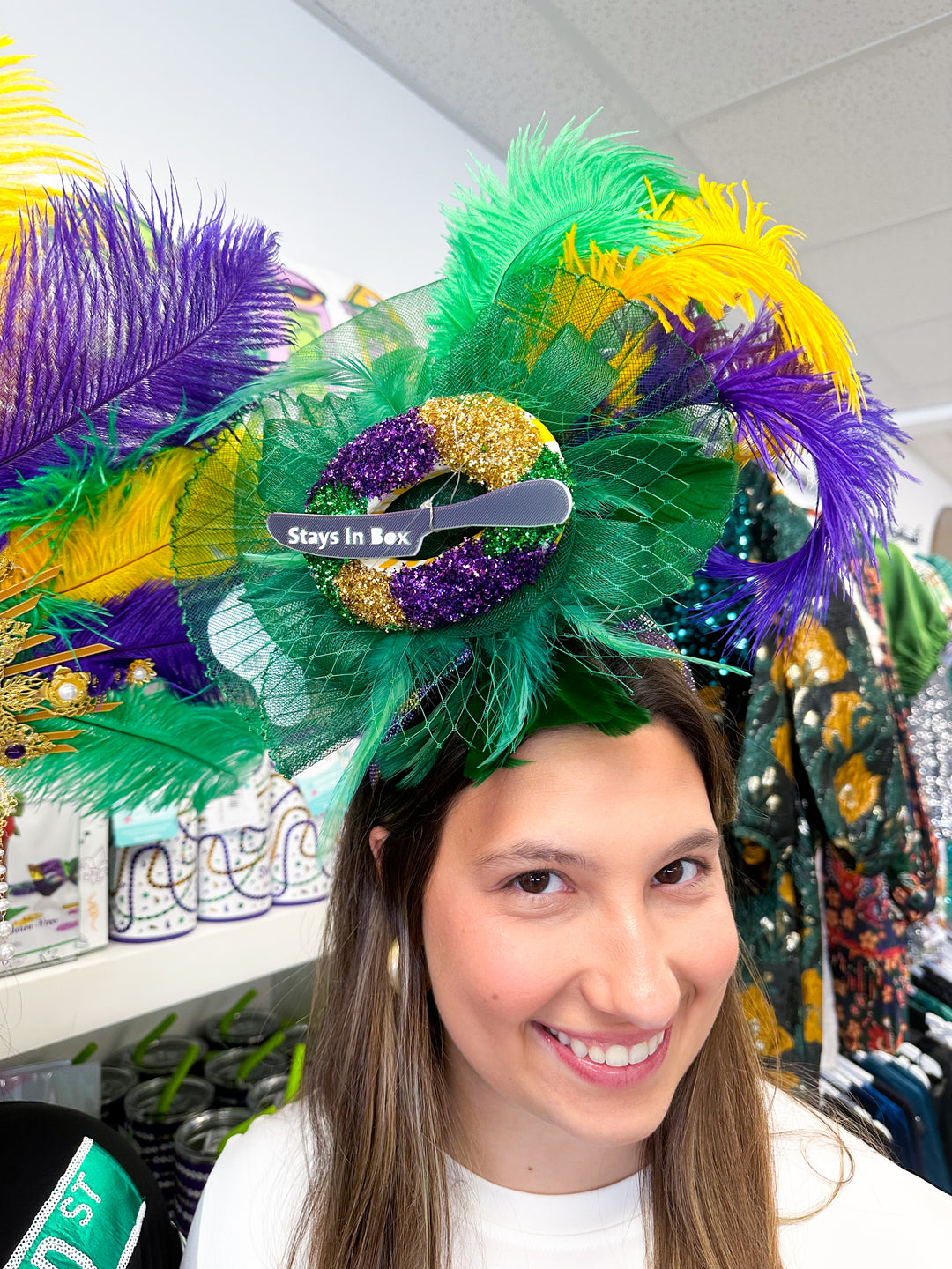 King Cake Party Headpiece