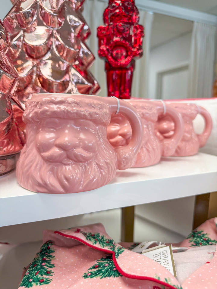 Pink Santa Mug