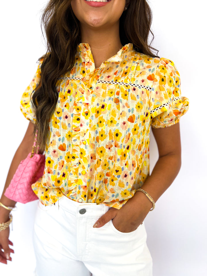 Yellow Maisy Top