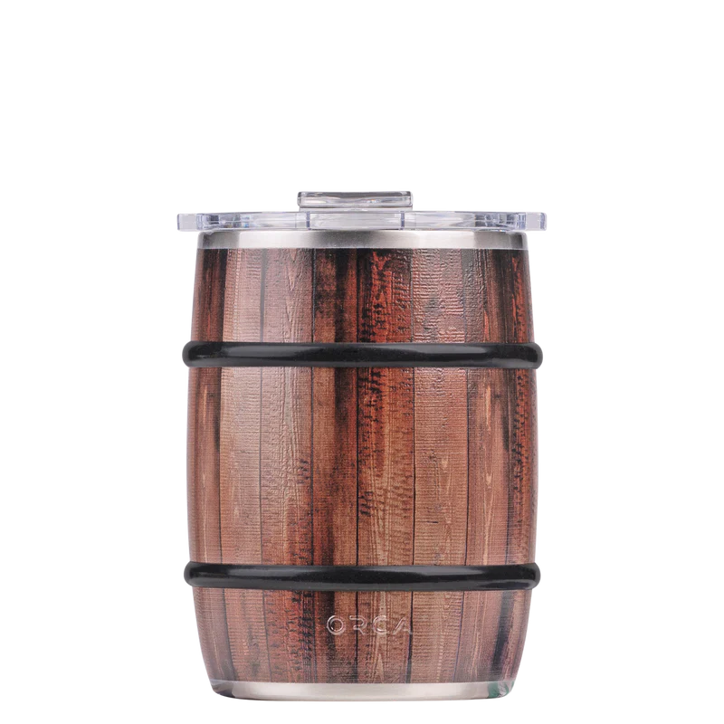 Dark Oak Barrel Insulated Cup