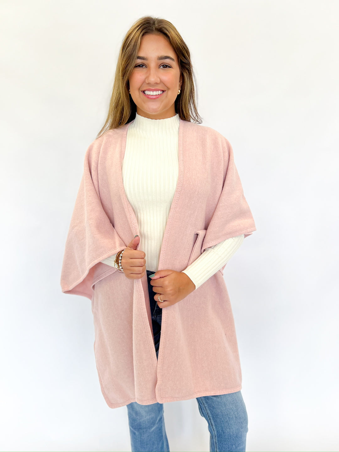 Blush Knit Wrap