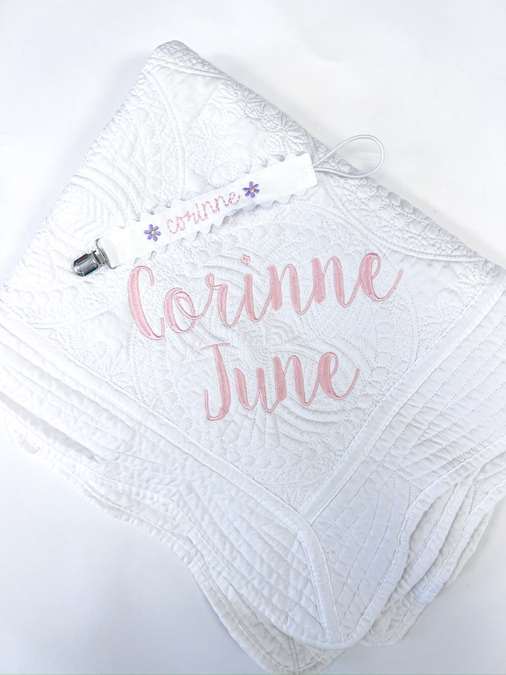 Baby Heirloom Quilted Blanket