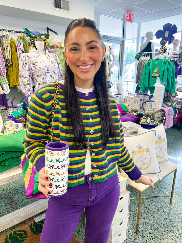 Jester Striped Cardigan