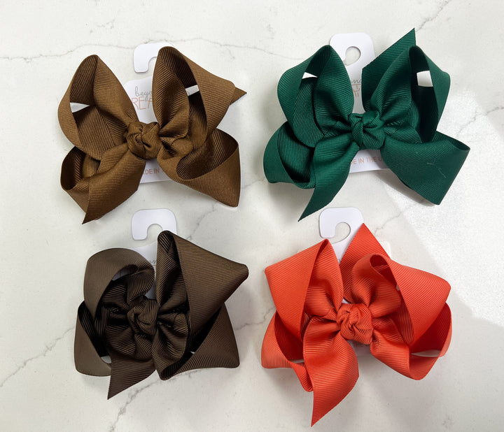 Large Traditional Bow Alligator Clip