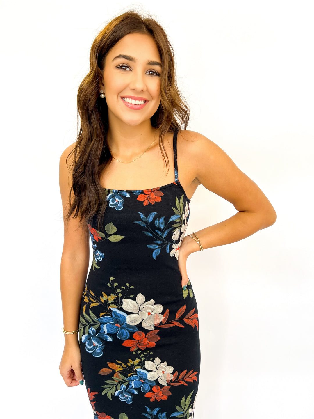 Black Four Seasons Maxi Dress