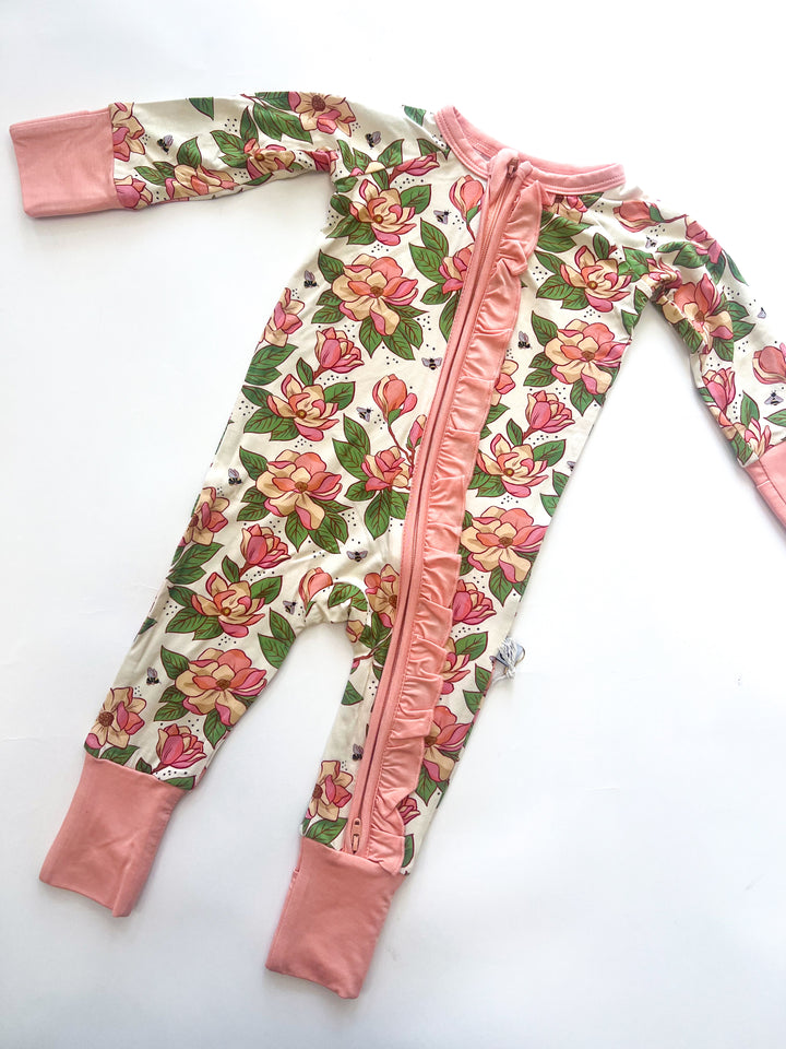 Magnolia Long Sleeve Zip PJ