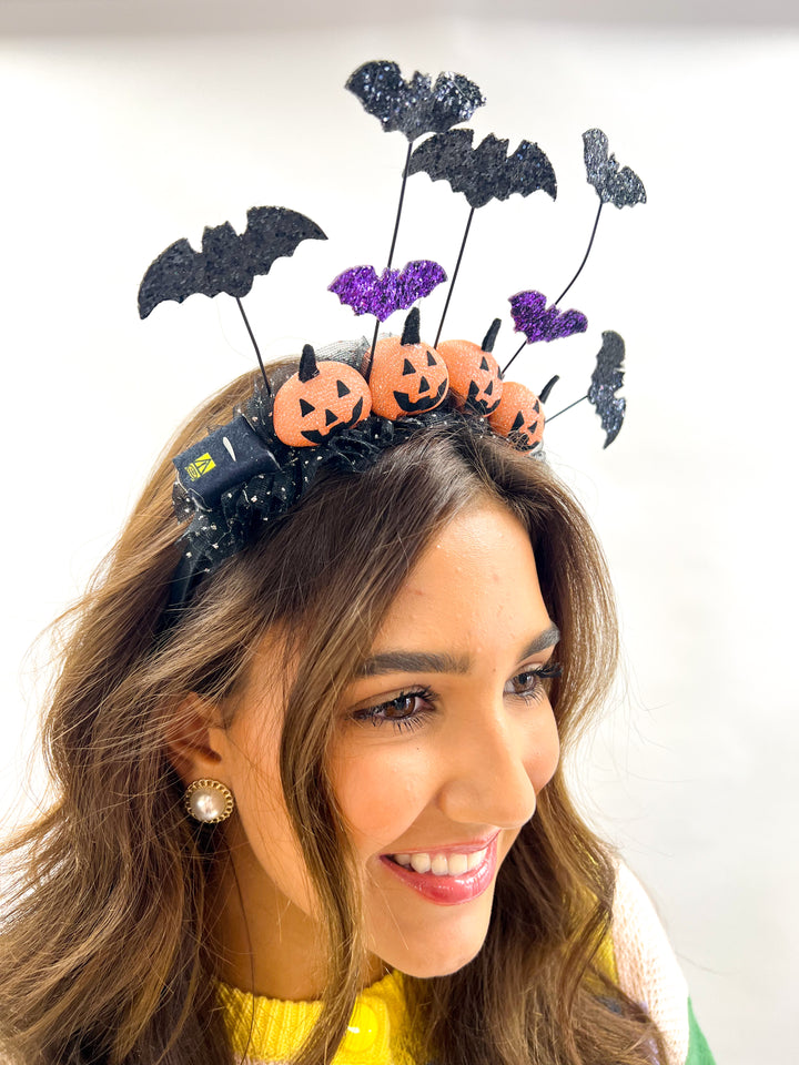Light Up Pumpkins Headband