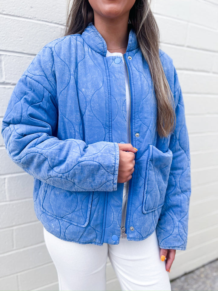 Weekender Washed Quilted Jacket