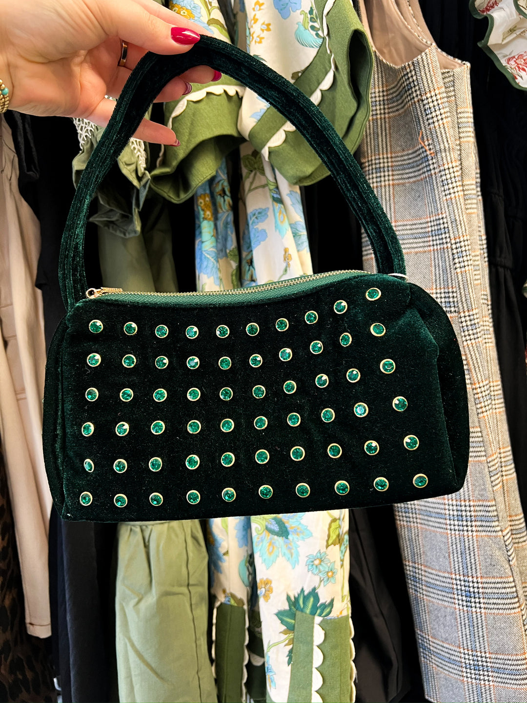 Emerald Adele Shoulder Bag