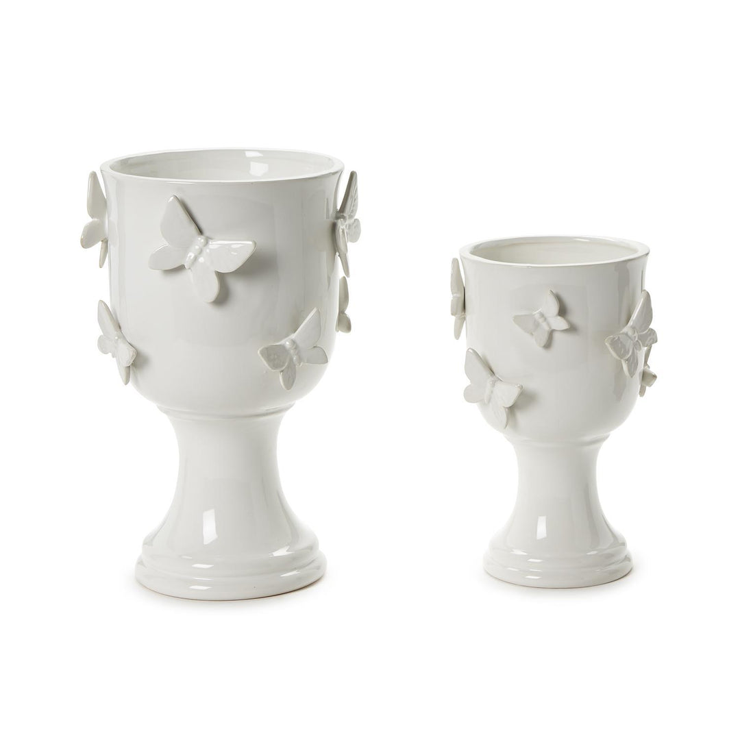 Butterfly Pedastal Cachepots