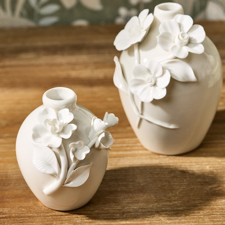 3-D Sculpted Flower Vase